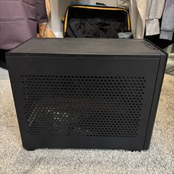 PC case with MOBO and power supply