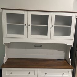 Kitchen Cabinet White 6ft