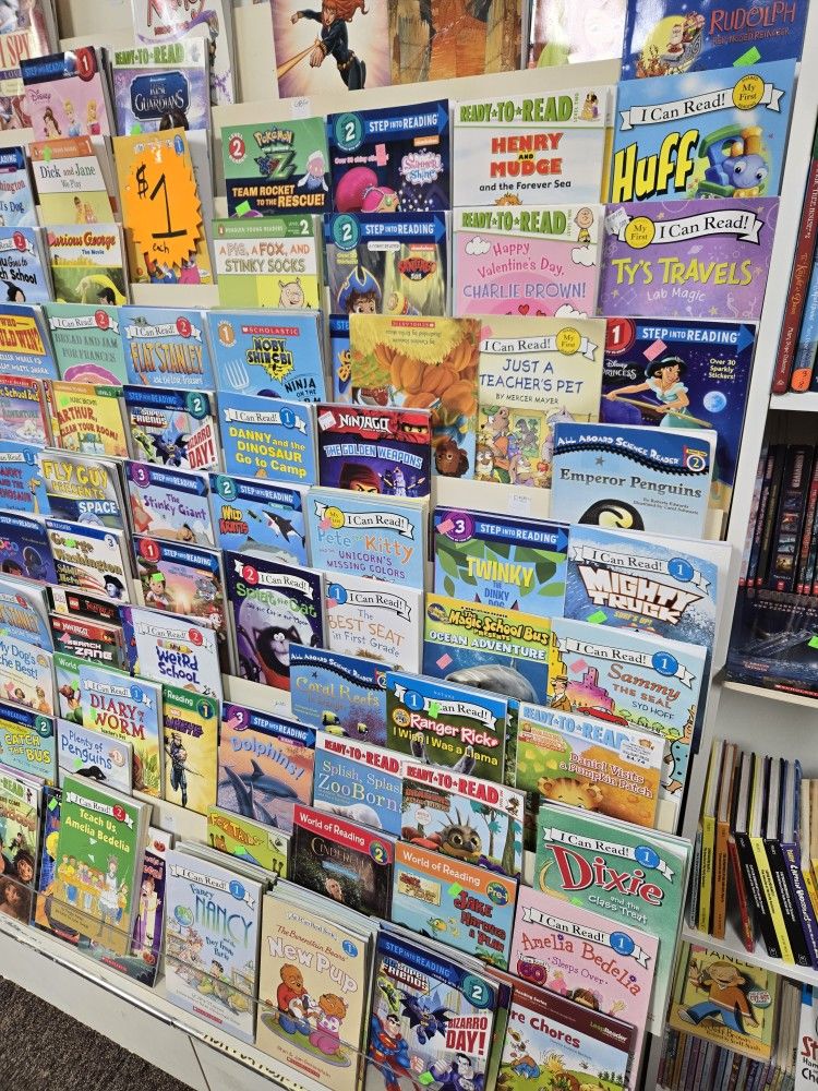 Easy Read Books $1 Each
