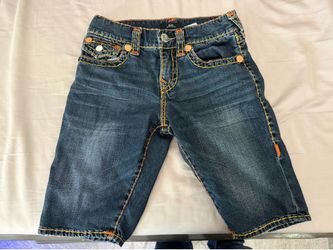 True Religion Jean Shorts Size 28 Mens