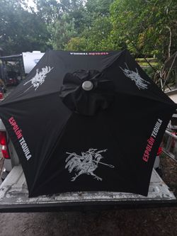 Espolon tequila umbrella