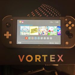 Nintendo Switch Lite With 3 Games And Case 
