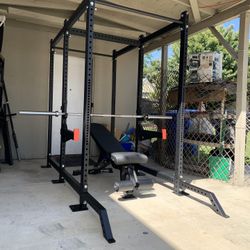 Titan T3 Power Rack With Extension And Accessories 