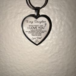 Father Daughter Necklace