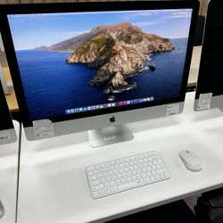 Apple iMac 27” 5K Retina Desktop (2019, i5, 24GB RAM, 3TB Fusion, Radeon Pro 580X) 