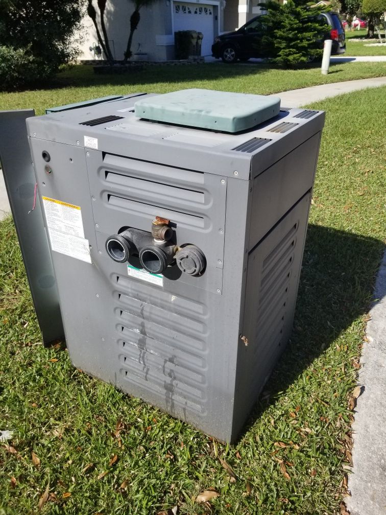 free pool heater for scrap metal