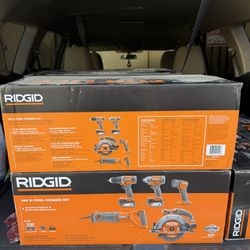 🔥 BRAND NEW RIDGID 18V 5-TOOL COMBO KIT 🔥