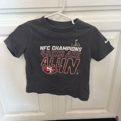 49ers Boys Shirt 2T $4