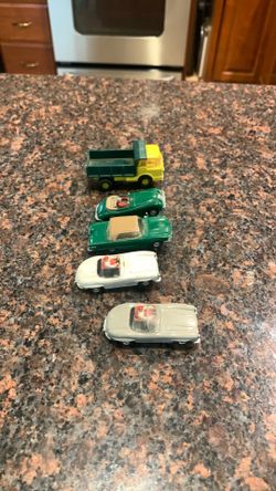 Rare 1960s Aurora HO slot care some need rubber tires and contacts bent straight selling together