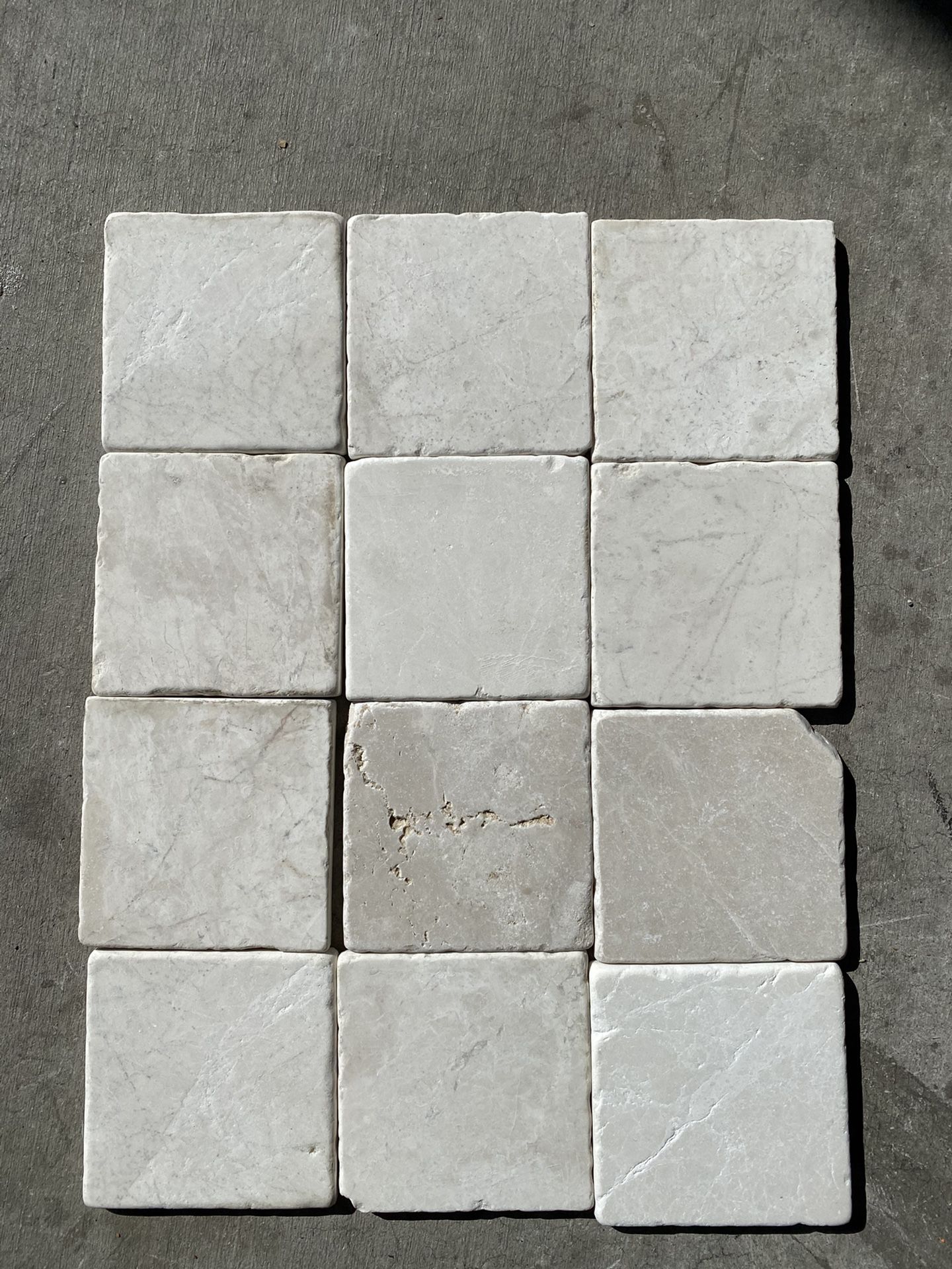 Casa Antica 4” x 4” x 3/8” Stone Tile