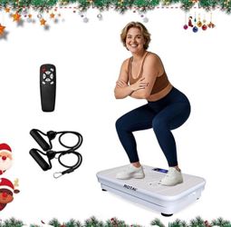 Vibrating Plate Exercise Machine with LED Display, 199 Adjustable Speeds Power, 300 lbs 150