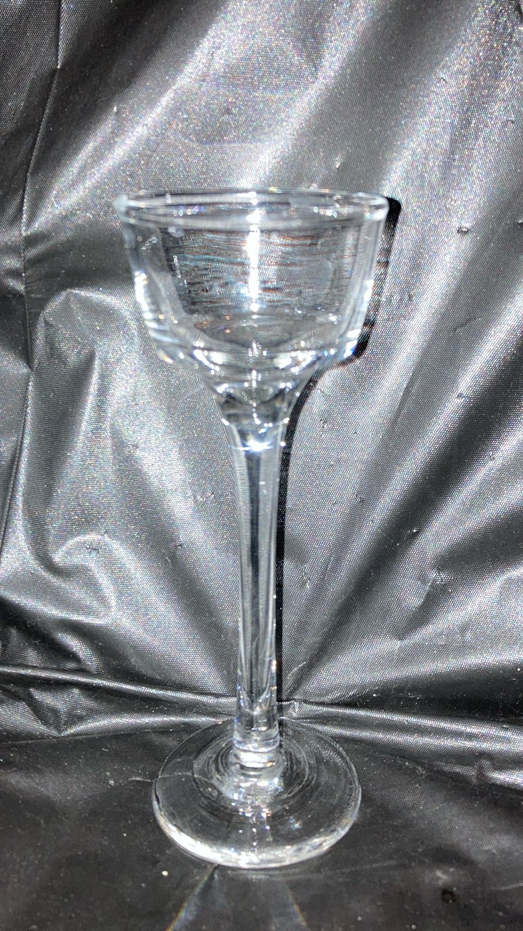 Glass Tea Light Candle Holder