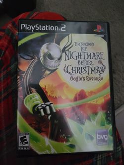 Playstation 2 Nightmare Before Christmas Oogie Boogie Bash Game