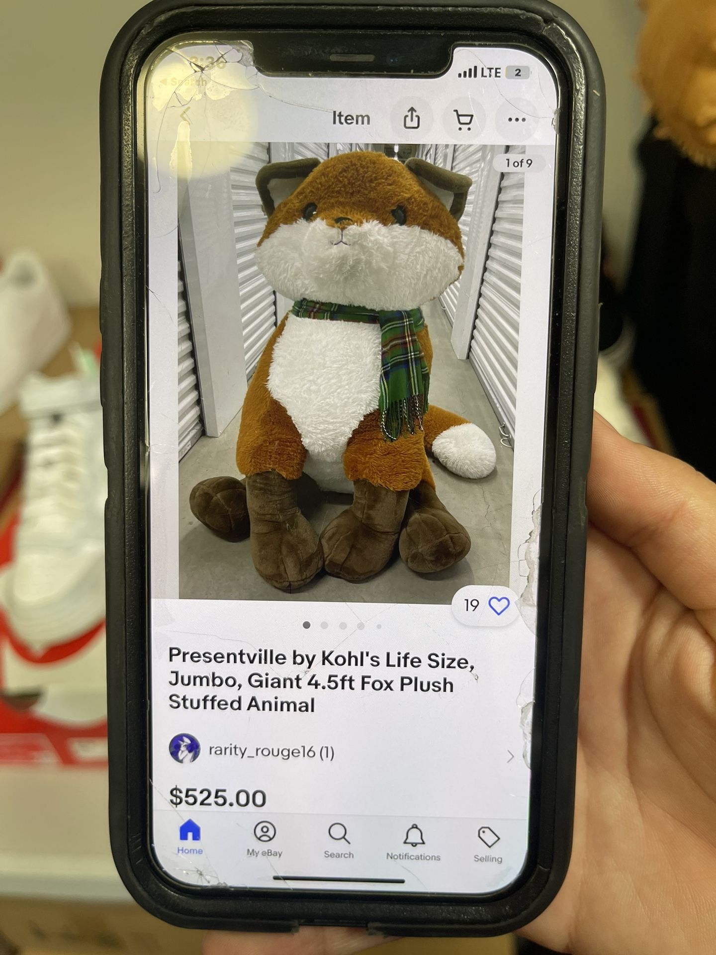 Fox Plush Stuffed Animal
