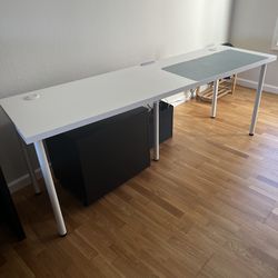 Free ikea desk 24x79 in