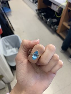 14k yellow gold ladies ring