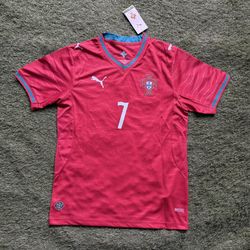 Portugal Home #7 Ronaldo 2026 World Cup Adult Soccer Jersey