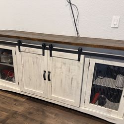 Rustic TV stand or Buffet stand