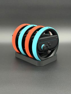 Joy Con 2 Wheel Display Stand 3D Printed