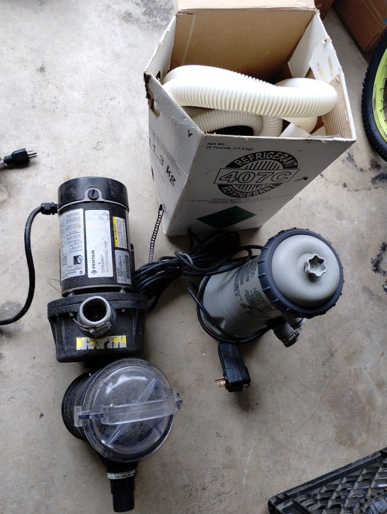 Small Swimming Pool Pump And Filter And Hose