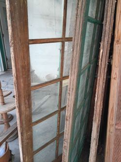 Old vintage doors decor