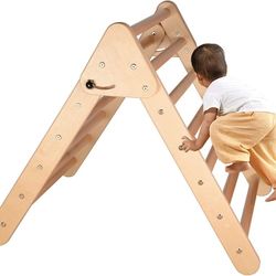 Pikler Triangle Climbing Ladder