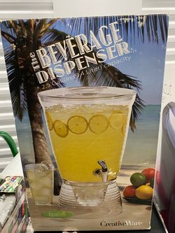 CreativeWare 2.5 Gallon Beverage Dispenser