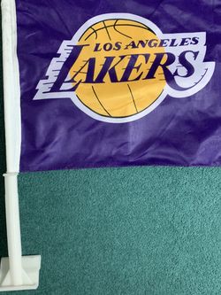 Lakers Car Flag