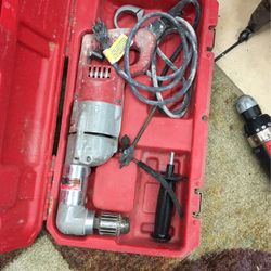 Right angle drill Milwaukee power tool