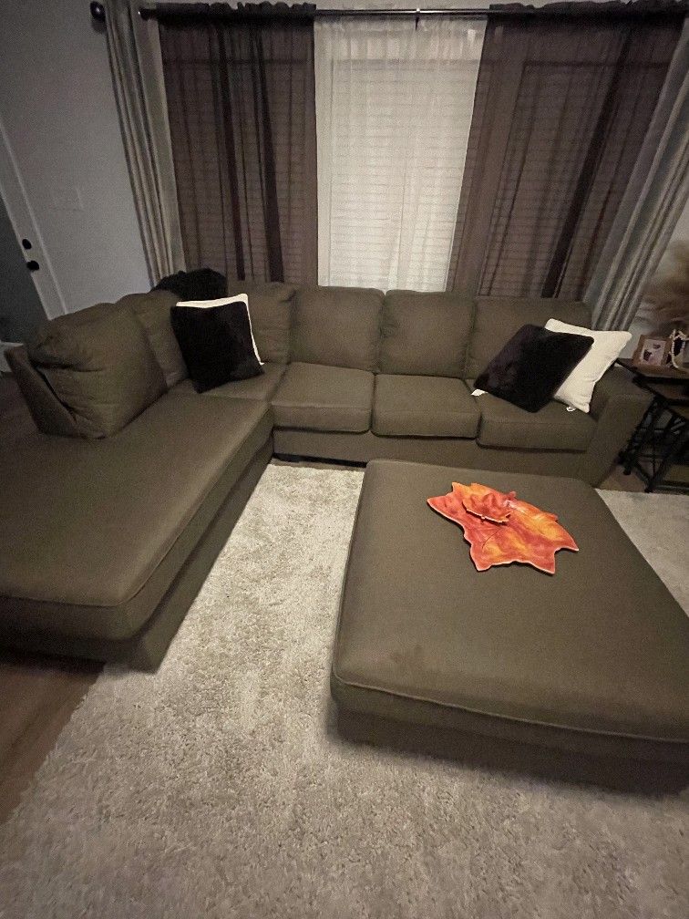Brown Sectional