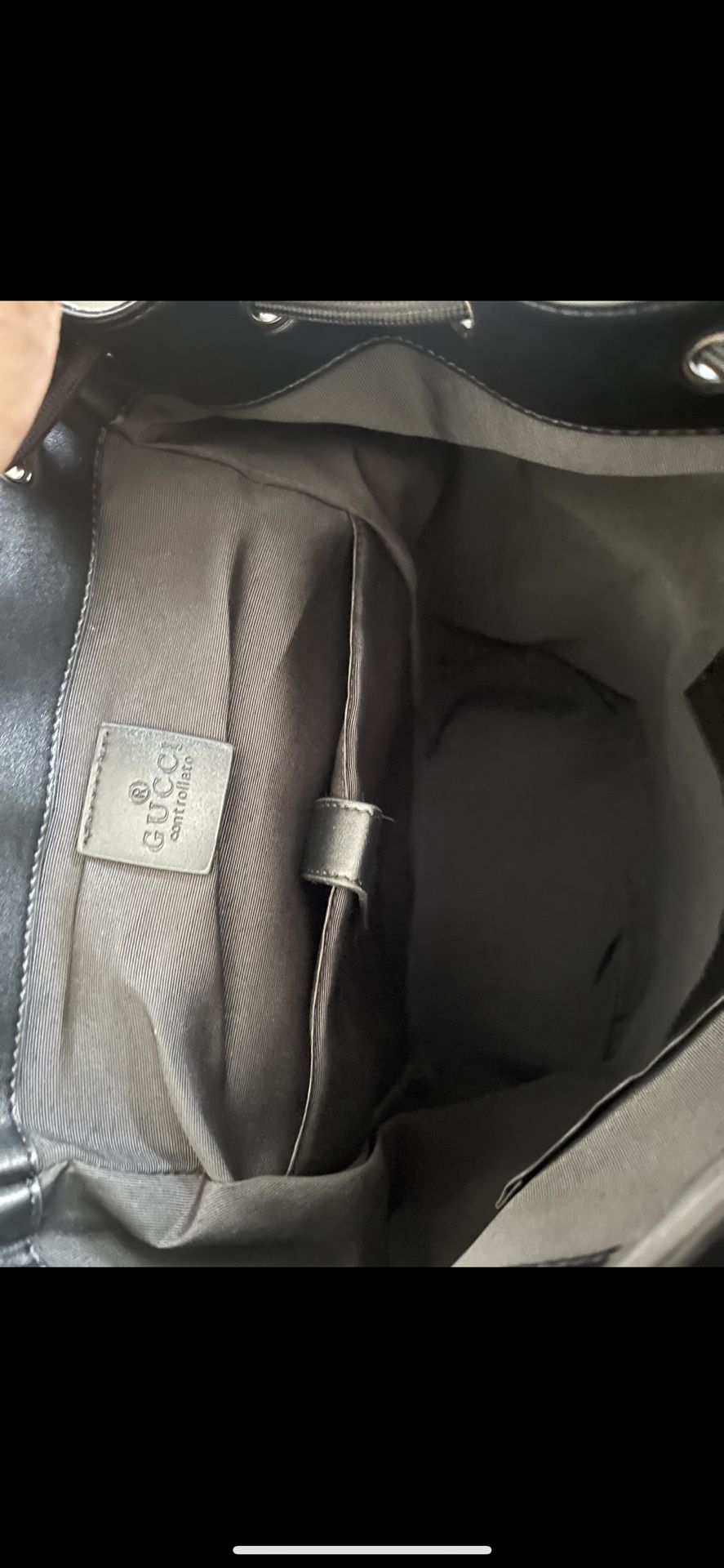 Authentic GUCCI limited edition imprime monogram black unisex backpack with  padded green and red shoulder straps. Excellent condition for Sale in  National City, CA - OfferUp