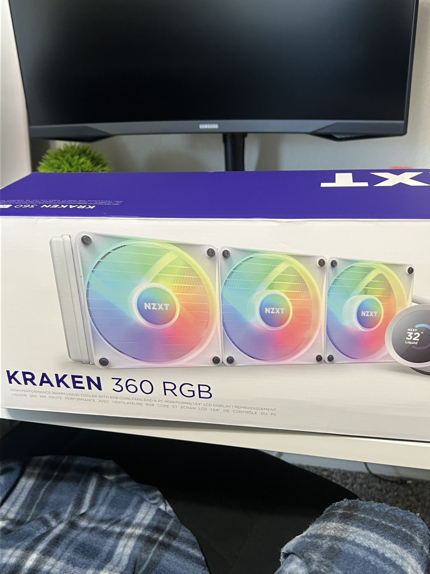 New NZXT Kraken 360 RGB Cooler