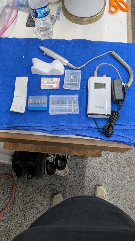 MelodySusie Portable Nail Drill. With Accessories