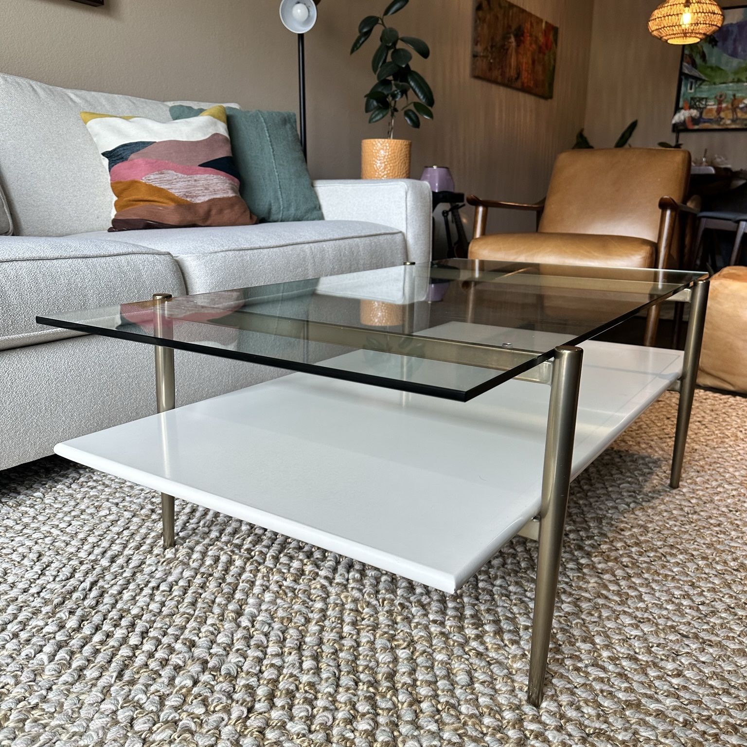West Elm Coffee Table - Mid Century Art Display Coffee Table West Elm Coffee Table - Mid Century Art Display Coffee Table