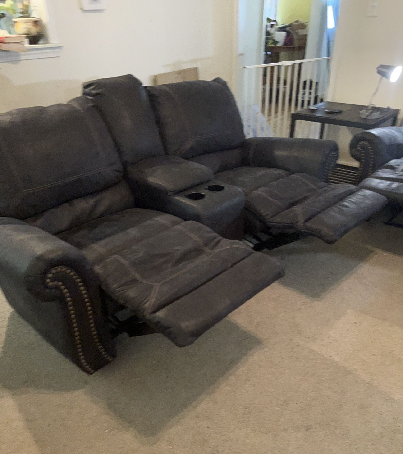 Sofa And Loveseat With Recliners