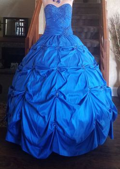Beautiful Royal Blue Dress, size small