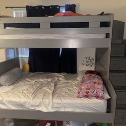 Full Size Bunk Bed-Less Than A Year Old