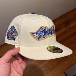 LA Angels Hat Size 7 3/8 NewEra 