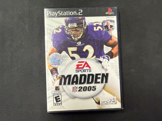 Madden NFL 2005 (Sony PlayStation 2, 2004)