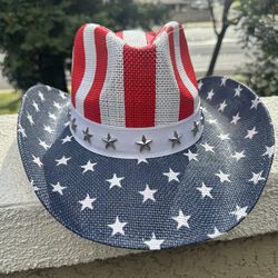 Cody James American Flag Cowboy Hat – Like New 🇺🇸
