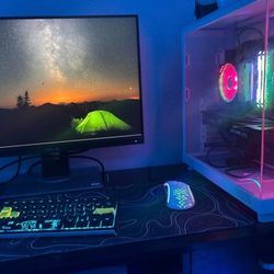Entire gaming pc setup (read description)
