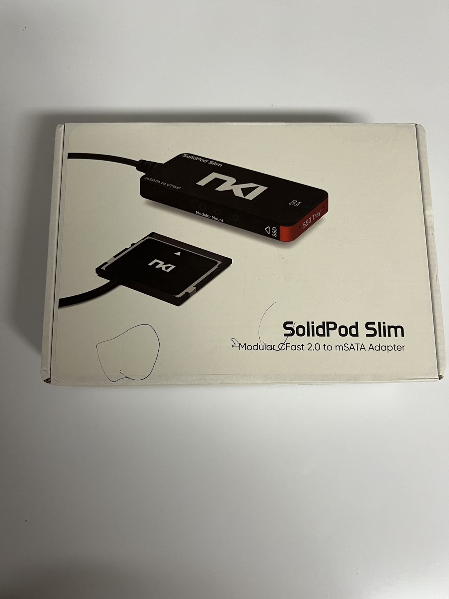 SolidPod Slim Modular CFast 2.0 to mSATA Adapter For Red Komodo