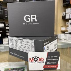 Ricoh GR IV Monochrome Limited Time Sale!!!