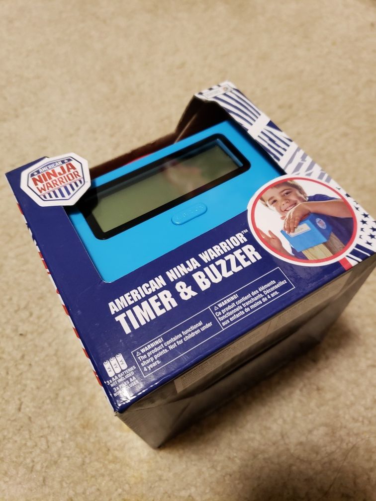 American Ninja Warrior Timer & Buzzer
