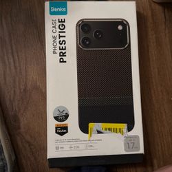 BENKS Prestige ArmorPro Case for iPhone 17 Pro with Camera Control Button, [Compatible with Magsafe] Full-Boby Protective Case Made with Dupont Kevlar