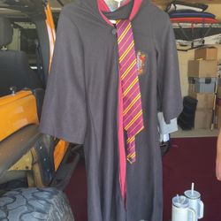 Harry Potter Cloak With Tie  Costume. Youth 