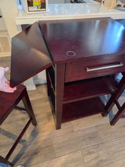 Table and stools