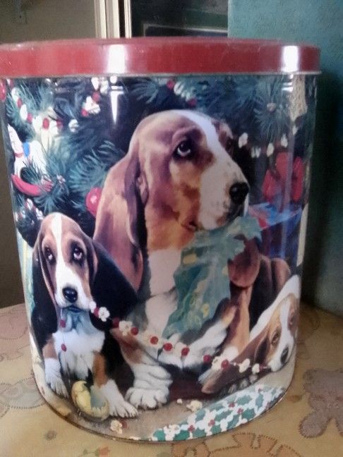 Vintage Popcorn Can