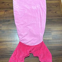 Mermaid, pink mermaid blanket, children’s mermaid tail blanket