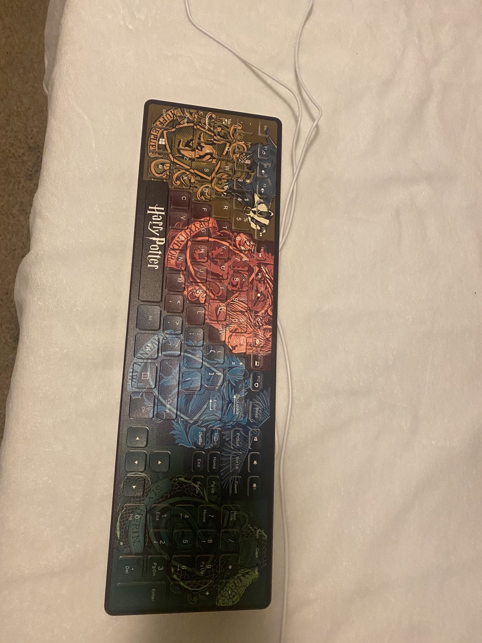 Warner brothers Harry Potter Wired Keyboard